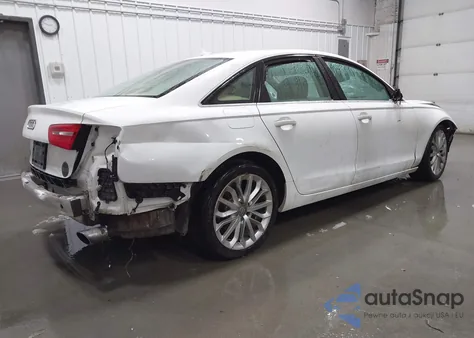 2014 Audi A6 2.0T Premium из США, поврежденный, VIN WAUGFAFC4EN076512